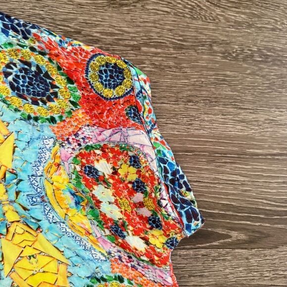 Lulalife Rayon Fringe Dress Beach Cover Up - Picture 3 of 10